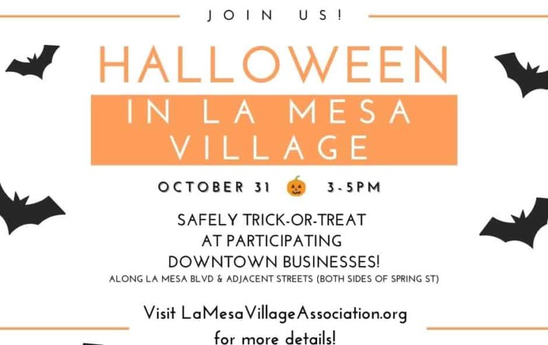 Halloween in La Mesa Village Social